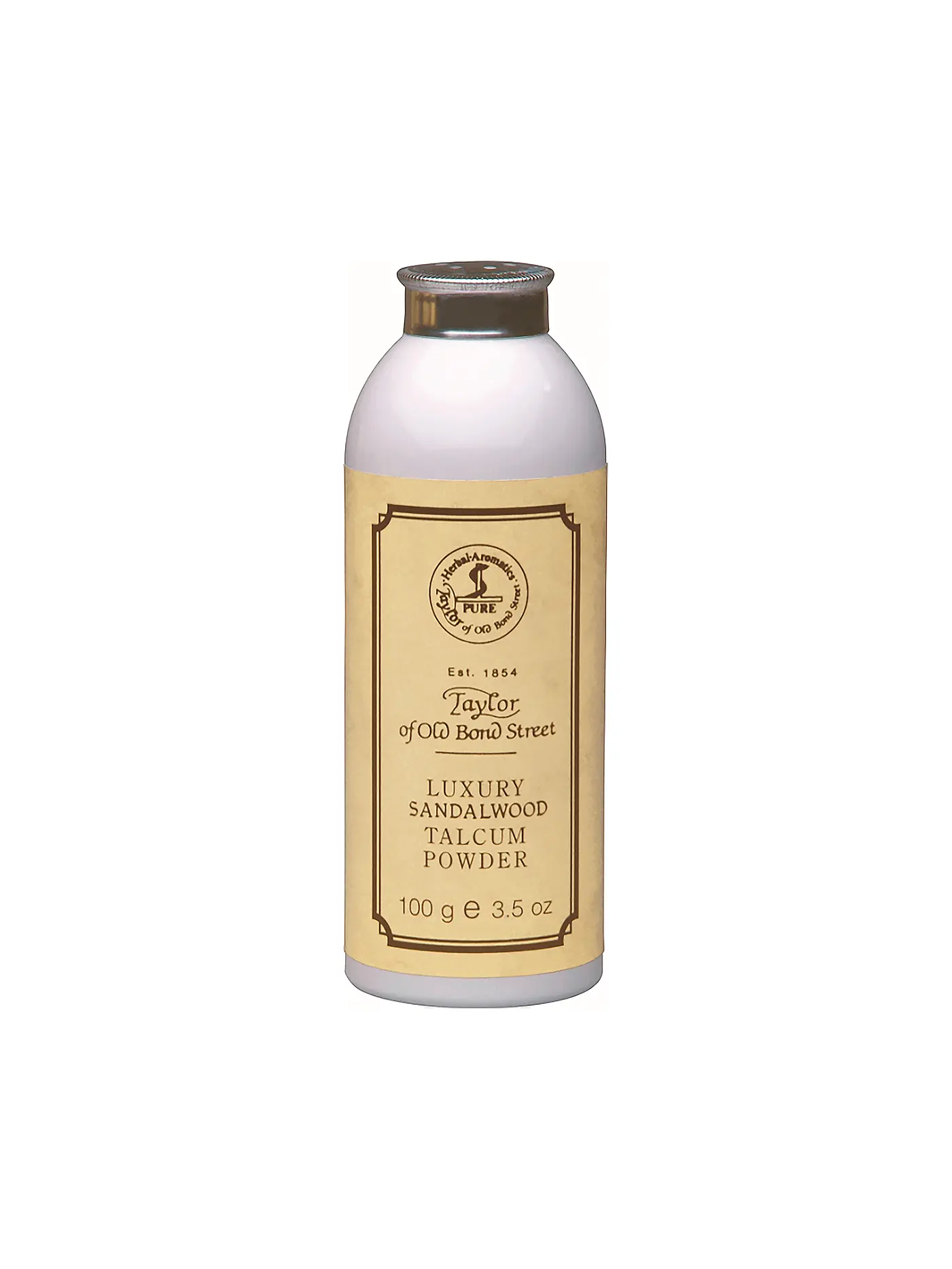 TAYLOR OF OLD BOND STREET | "Sandalwood" Luxury Talcum Powder 100g | 